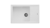 Кухонная мойка STONE 60 S-TG 1B 1D WHITE