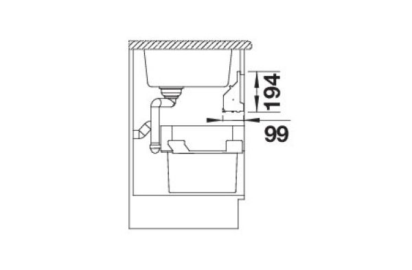 Система сортировки отходов ORGA SHELF 60 P
