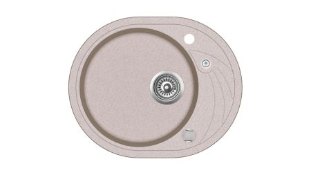 Кухонная мойка CLAVE 45 S-TQ 1B 1D DUNE BEIGE