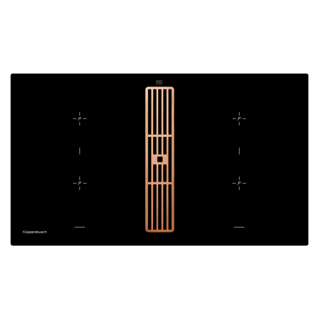 Индукционная варочная панель с вытяжкой KMI 9850.0 SR Copper